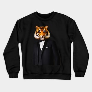 Tuxedo Tiger Crewneck Sweatshirt